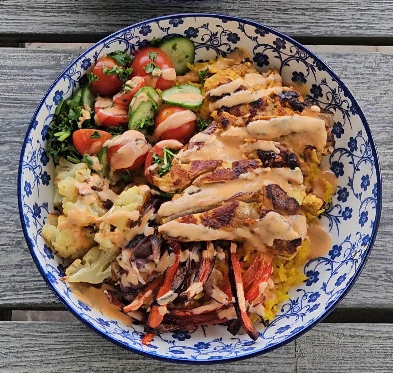 Chicken Shawarma Bowls