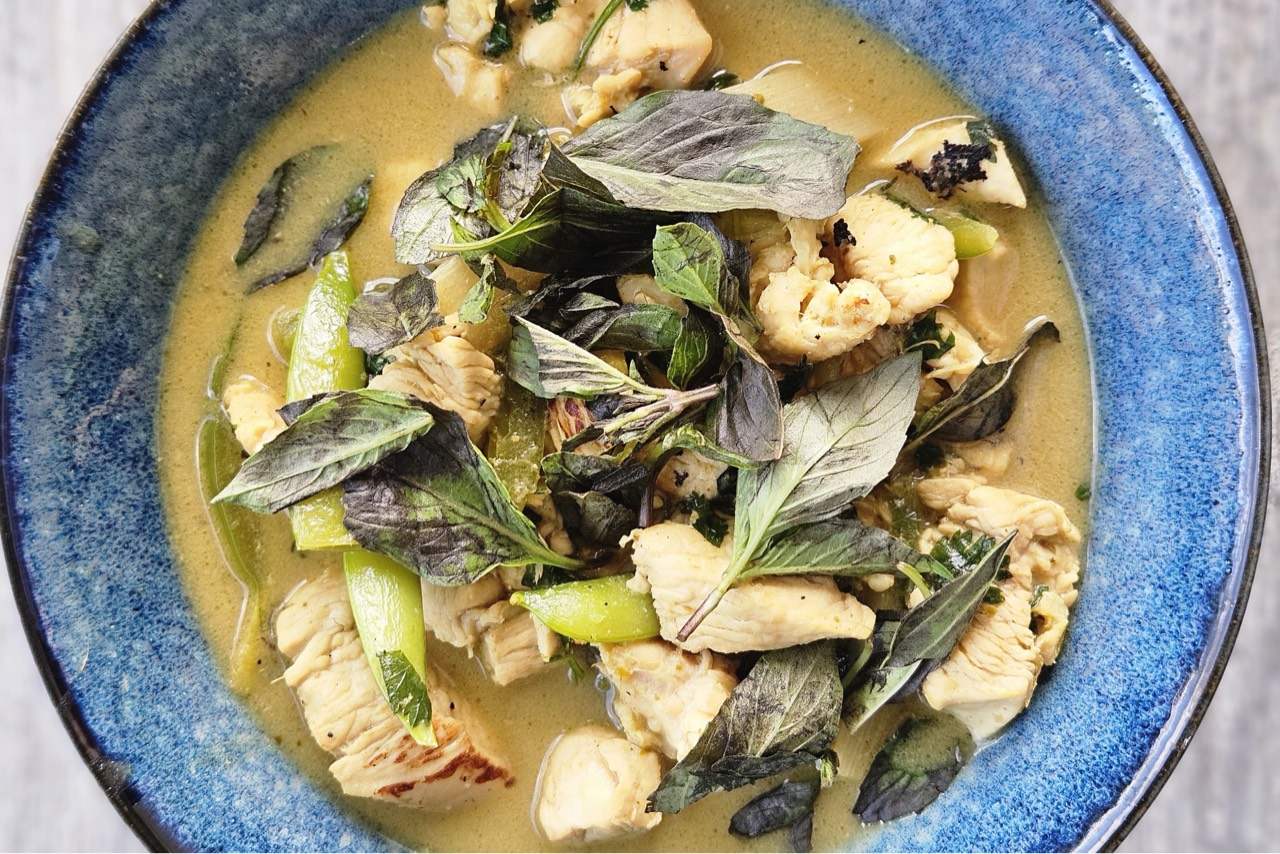 Thai Green Curry with Chicken Breast